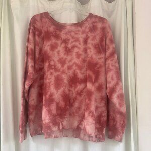Old Navy Pink Tie-Dye Crewneck Sweatshirt – Size XL